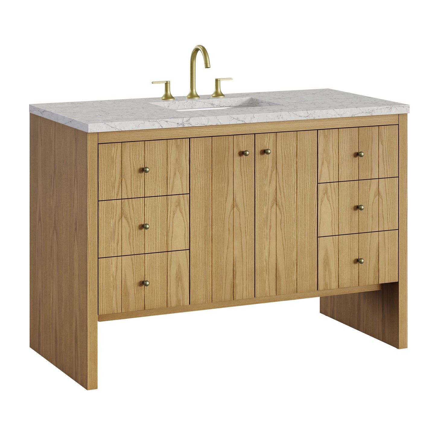 James Martin Hudson 48" Single Vanity with 3 CM Countertop