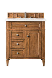 James Martin Brittany 30" Single Vanity with 3 CM Countertop