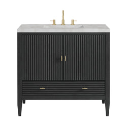 James Martin Myrrin 36" Single Vanity with 3 CM Countertop