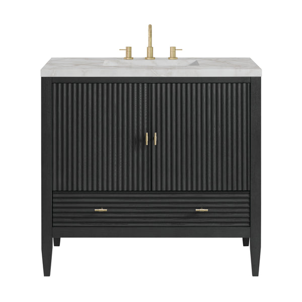 James Martin Myrrin 36" Single Vanity with 3 CM Countertop