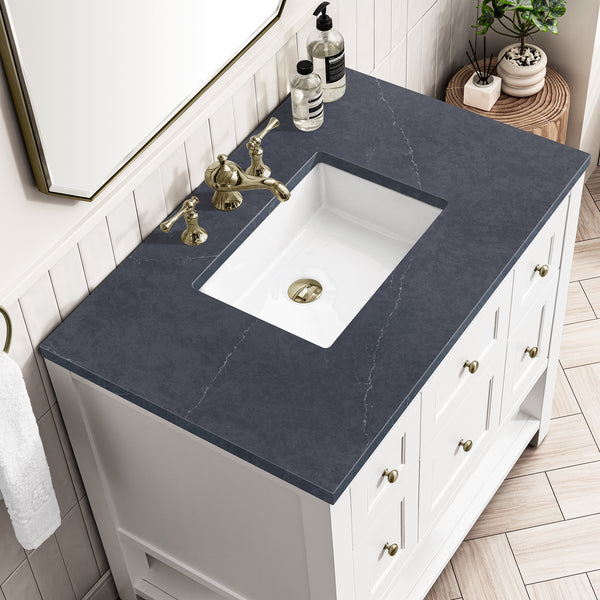 James Martin Breckenridge 36" Single Vanity w/ 3CM Countertop