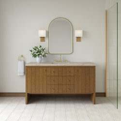 James Martin Hudson 60" Single Vanity with 3 CM Countertop