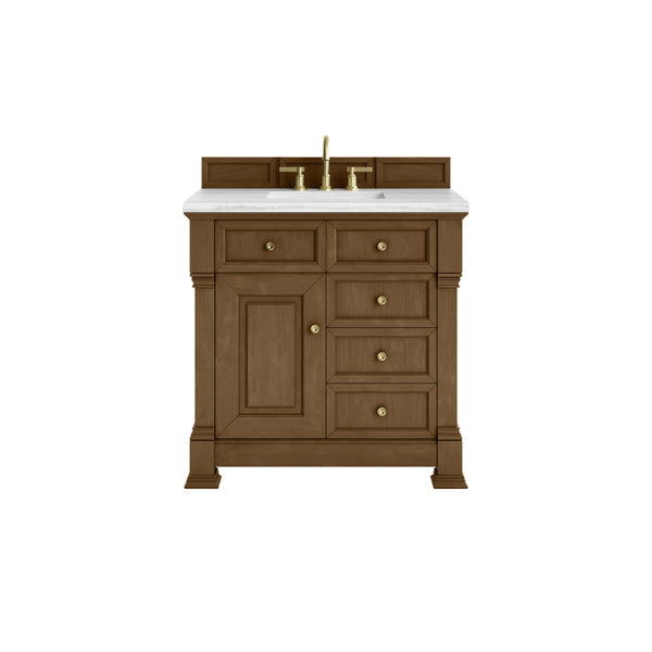 James Martin Brookfield 36" Single Vanity with 3 CM Countertop - Luxe Bathroom Vanities