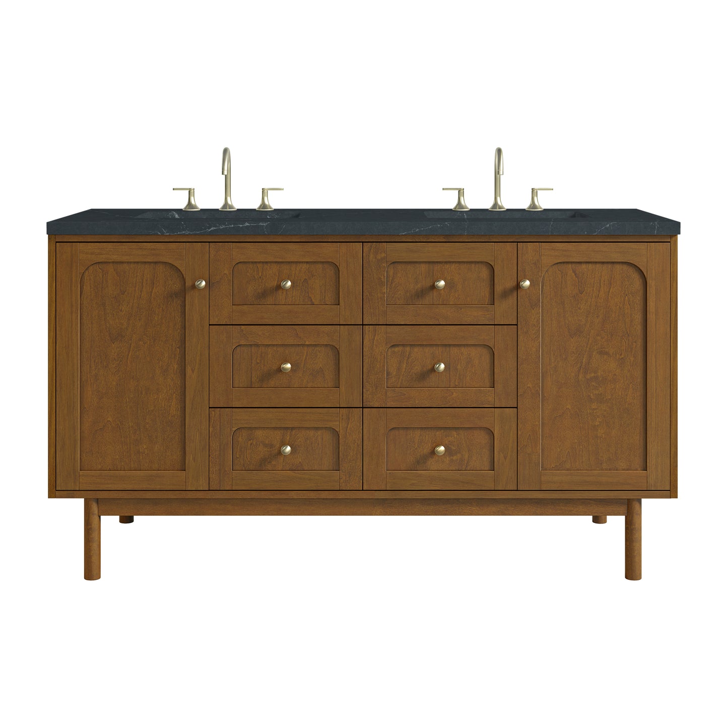 James Martin Laurent 60" Double Vanity with 3 CM Countertop