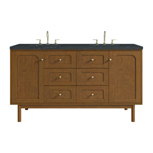 James Martin Laurent 60" Double Vanity with 3 CM Countertop