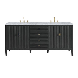 James Martin Myrrin 72" Double Vanity with 3 CM Countertop