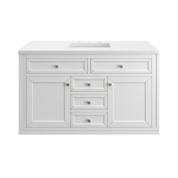 James Martin Chicago 48" Single Vanity with 3 CM Countertop