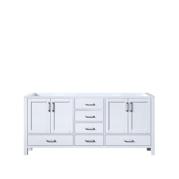 Lexora Collection Jacques 72 inch Double Bath Vanity Cabinet Only - Luxe Bathroom Vanities