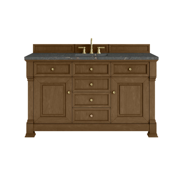 James Martin Brookfield 60" Single Vanity with 3CM Countertop & FreePower Wireless Charger