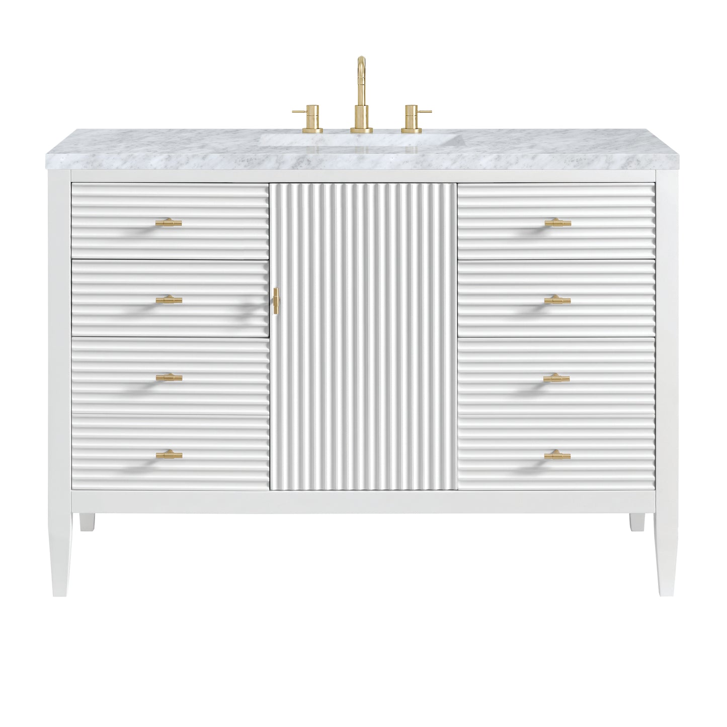 James Martin Myrrin 48" Single Vanity with 3 CM Countertop