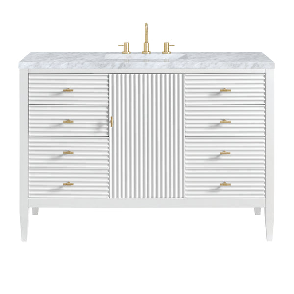 James Martin Myrrin 48" Single Vanity with 3 CM Countertop