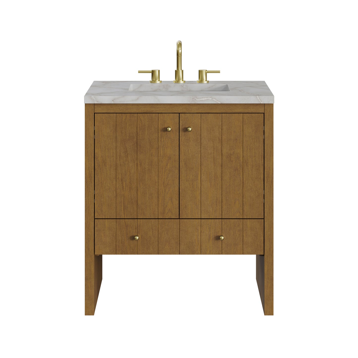 James Martin Hudson 30" Single Vanity with 3 CM Countertop