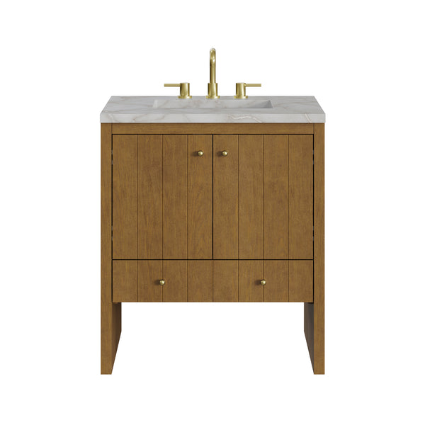 James Martin Hudson 30" Single Vanity with 3 CM Countertop