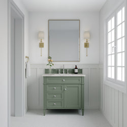 James Martin Brittany 36" Single Vanity with 3 Countertop