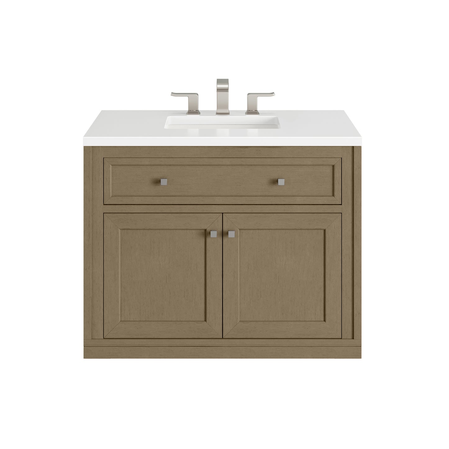 James Martin Chicago 36" Single Vanity with 3 CM Countertop