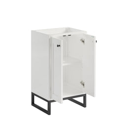 James Martin Chianti Single Cabinet with Metal Base