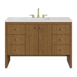 James Martin Hudson 48" Single Vanity with 3 CM Countertop