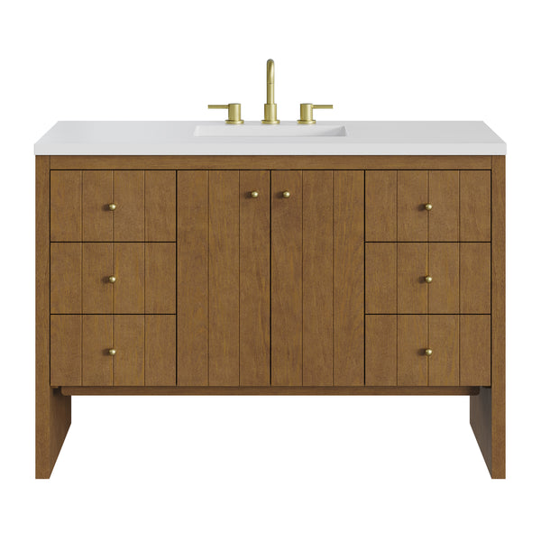 James Martin Hudson 48" Single Vanity with 3 CM Countertop