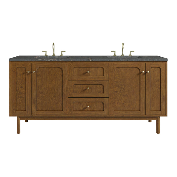 James Martin Laurent 72" Double Vanity with 3 CM Countertop
