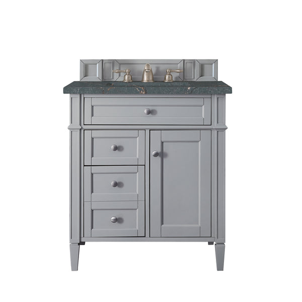 James Martin Brittany 30" Single Vanity with 3 CM Countertop
