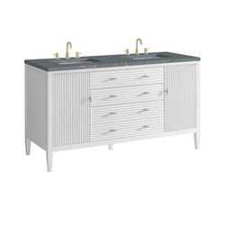 James Martin Myrrin 60" Double Vanity with 3 CM Countertop