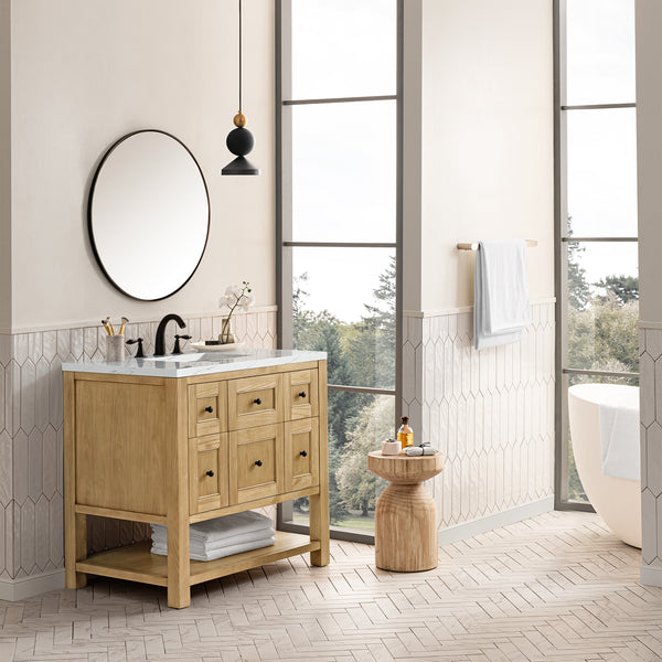 James Martin Breckenridge 36" Single Vanity w/ 3CM Countertop