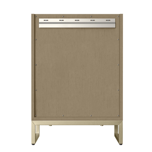 James Martin Chianti Single Cabinet with Metal Base