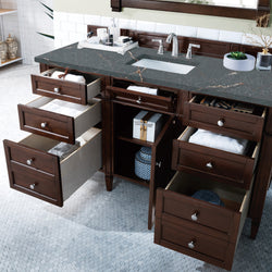 James Martin Brittany 60" Single Vanity with 3 CM Countertop