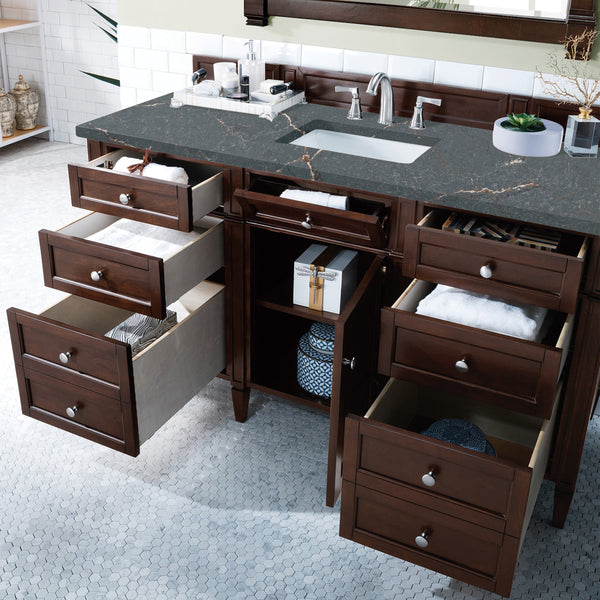 James Martin Brittany 60" Single Vanity with 3 CM Countertop