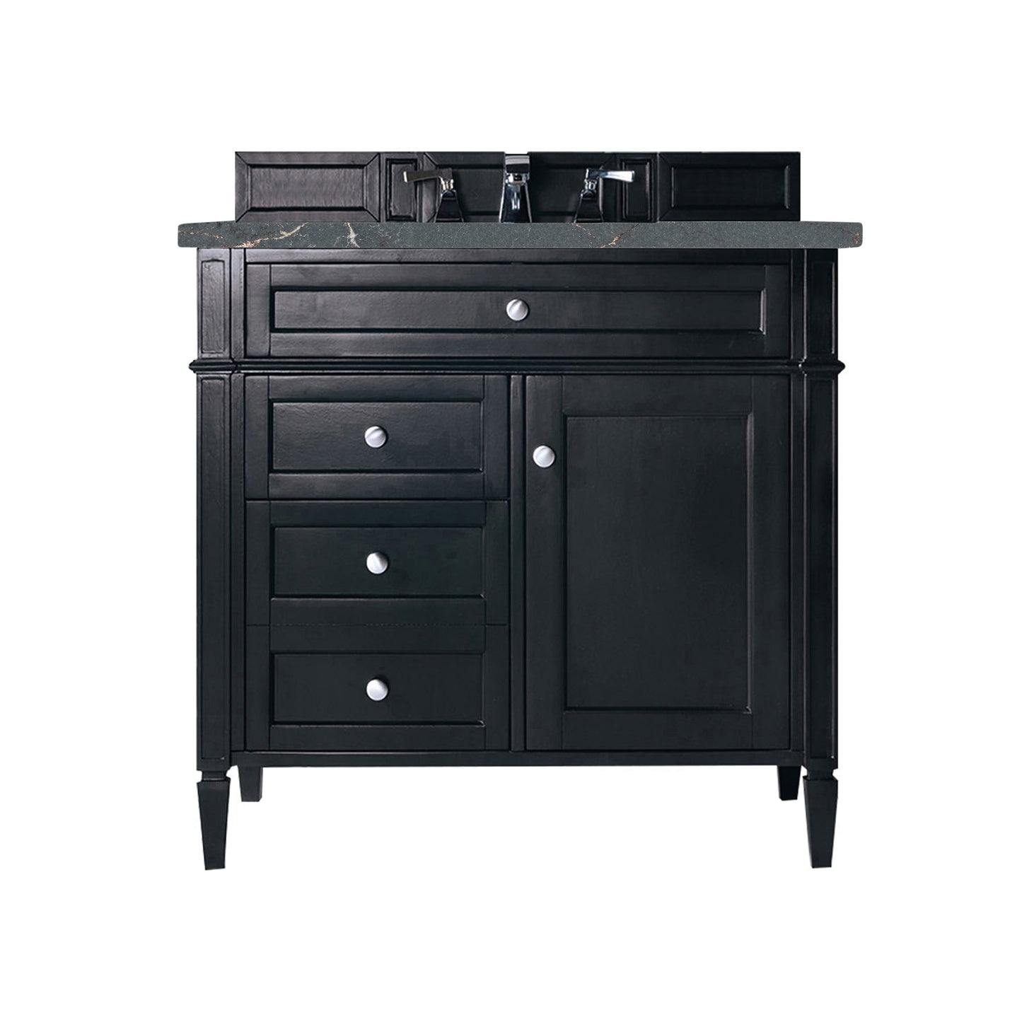 James Martin Brittany 36" Single Vanity with 3 Countertop