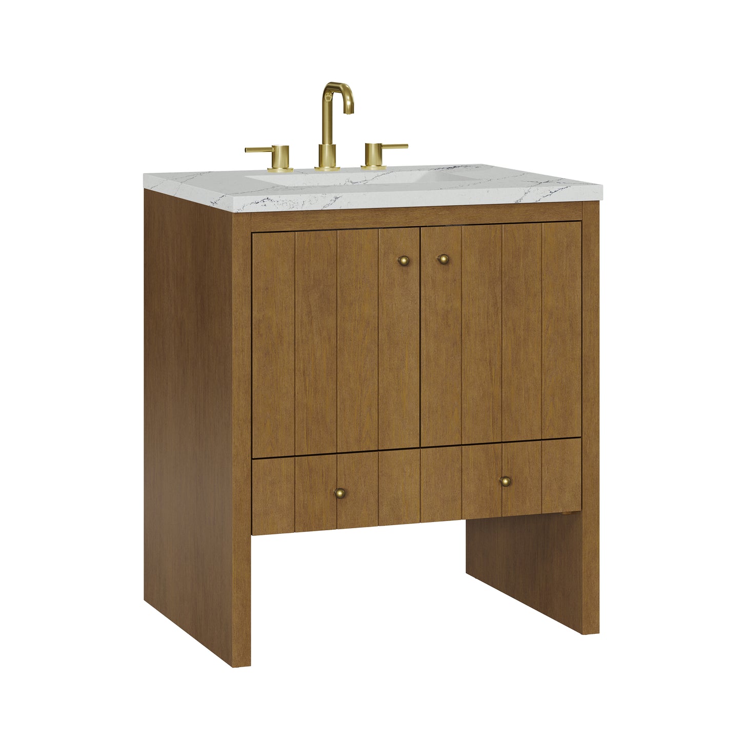 James Martin Hudson 30" Single Vanity with 3 CM Countertop