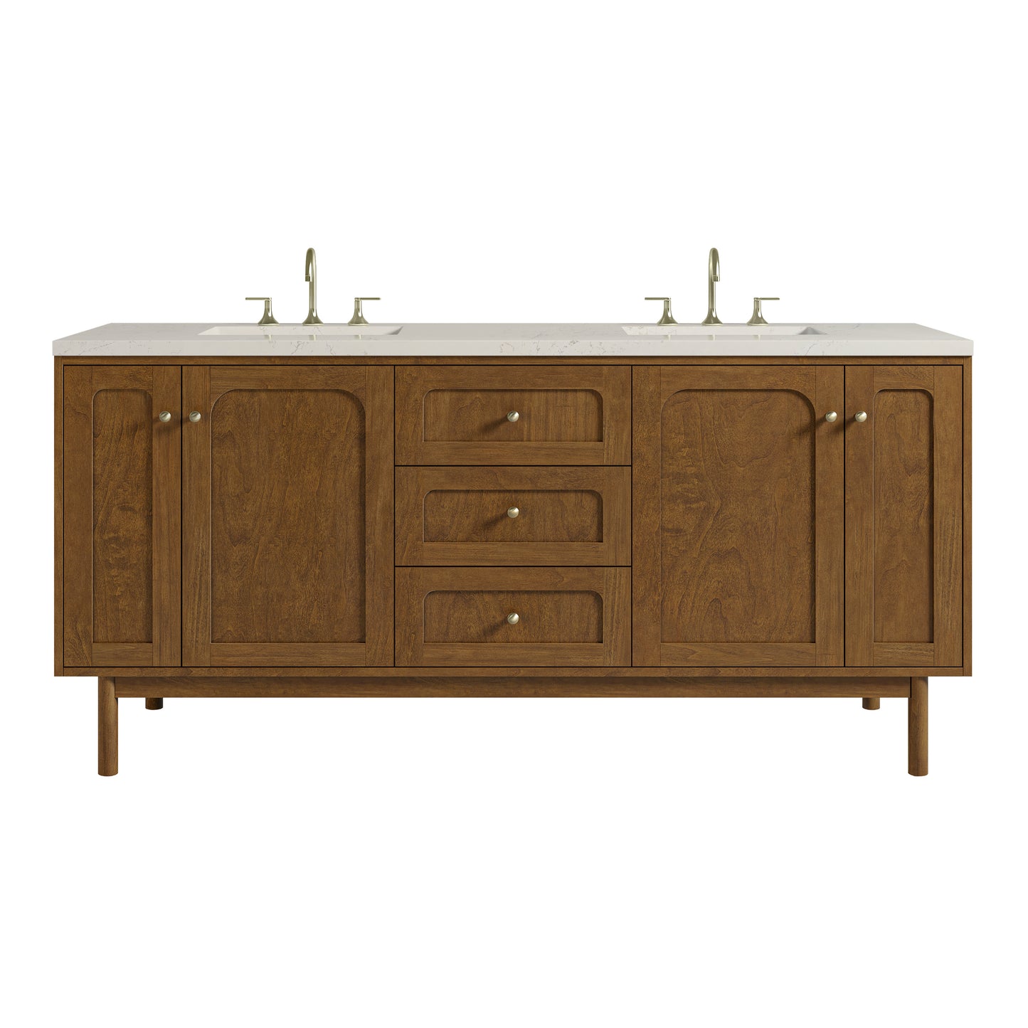 James Martin Laurent 72" Double Vanity with 3 CM Countertop