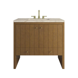 James Martin Hudson 36" Single Vanity with 3 CM Countertop