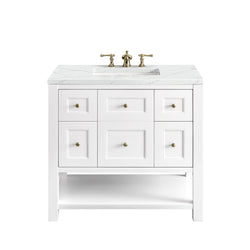 James Martin Breckenridge 36" Single Vanity w/ 3CM Countertop