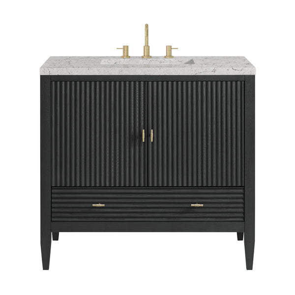 James Martin Myrrin 36" Single Vanity with 3 CM Countertop