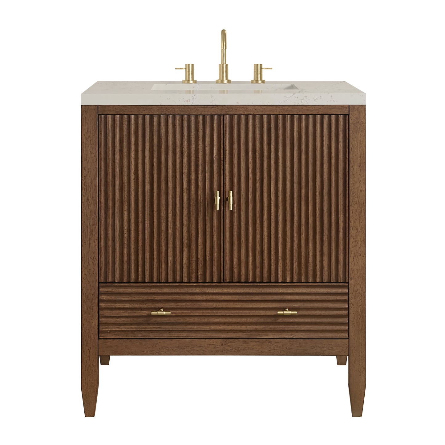 James Martin Myrrin 30" Single Vanity with 3 CM Countertop