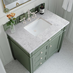 James Martin Brittany 36" Single Vanity with 3 Countertop