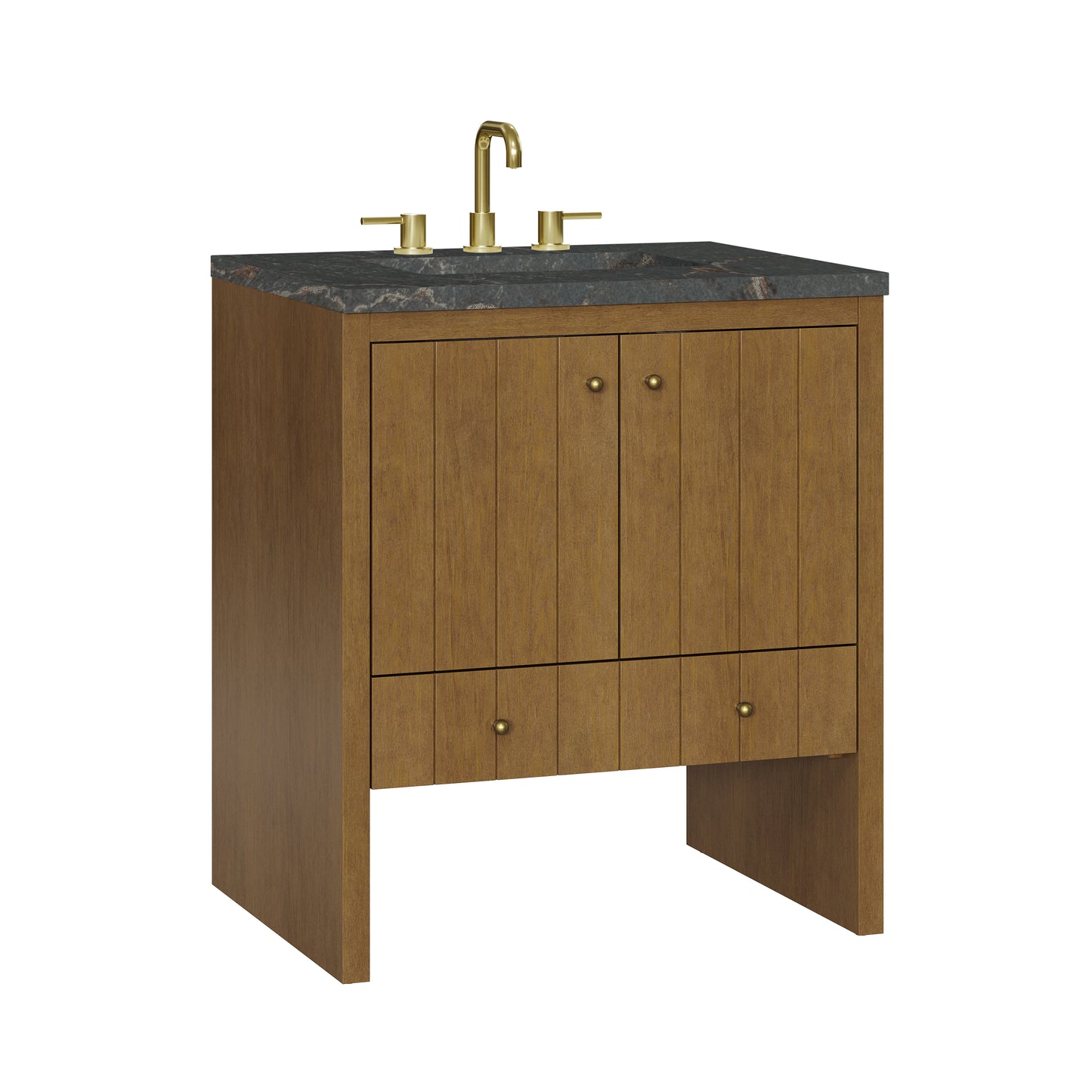 James Martin Hudson 30" Single Vanity with 3 CM Countertop