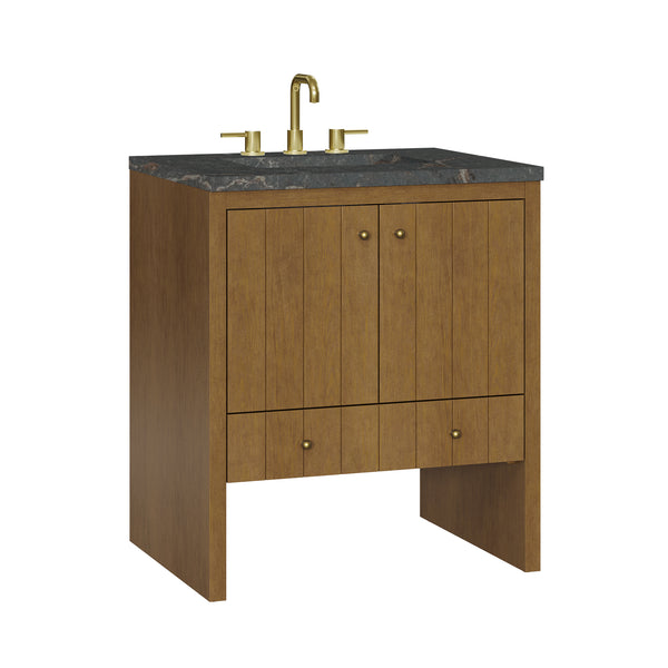 James Martin Hudson 30" Single Vanity with 3 CM Countertop
