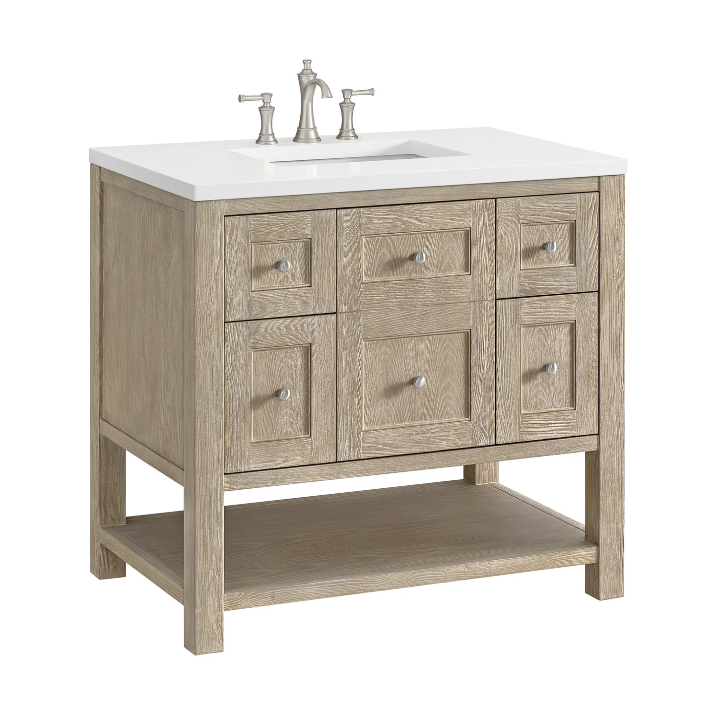 James Martin Breckenridge 36" Single Vanity w/ 3CM Countertop