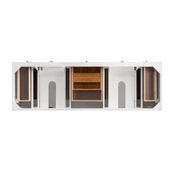 James Martin Breckenridge 72" Double Vanity w/ 3 CM Countertop