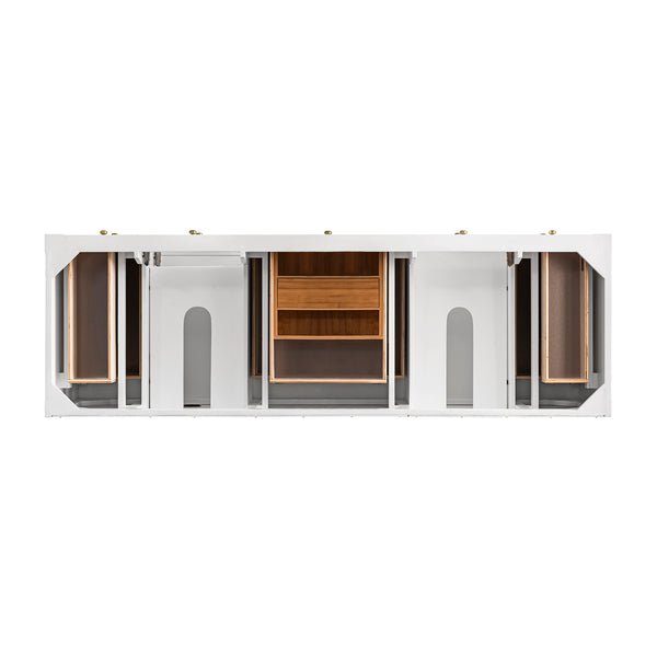 James Martin Breckenridge 72" Double Vanity w/ 3 CM Countertop