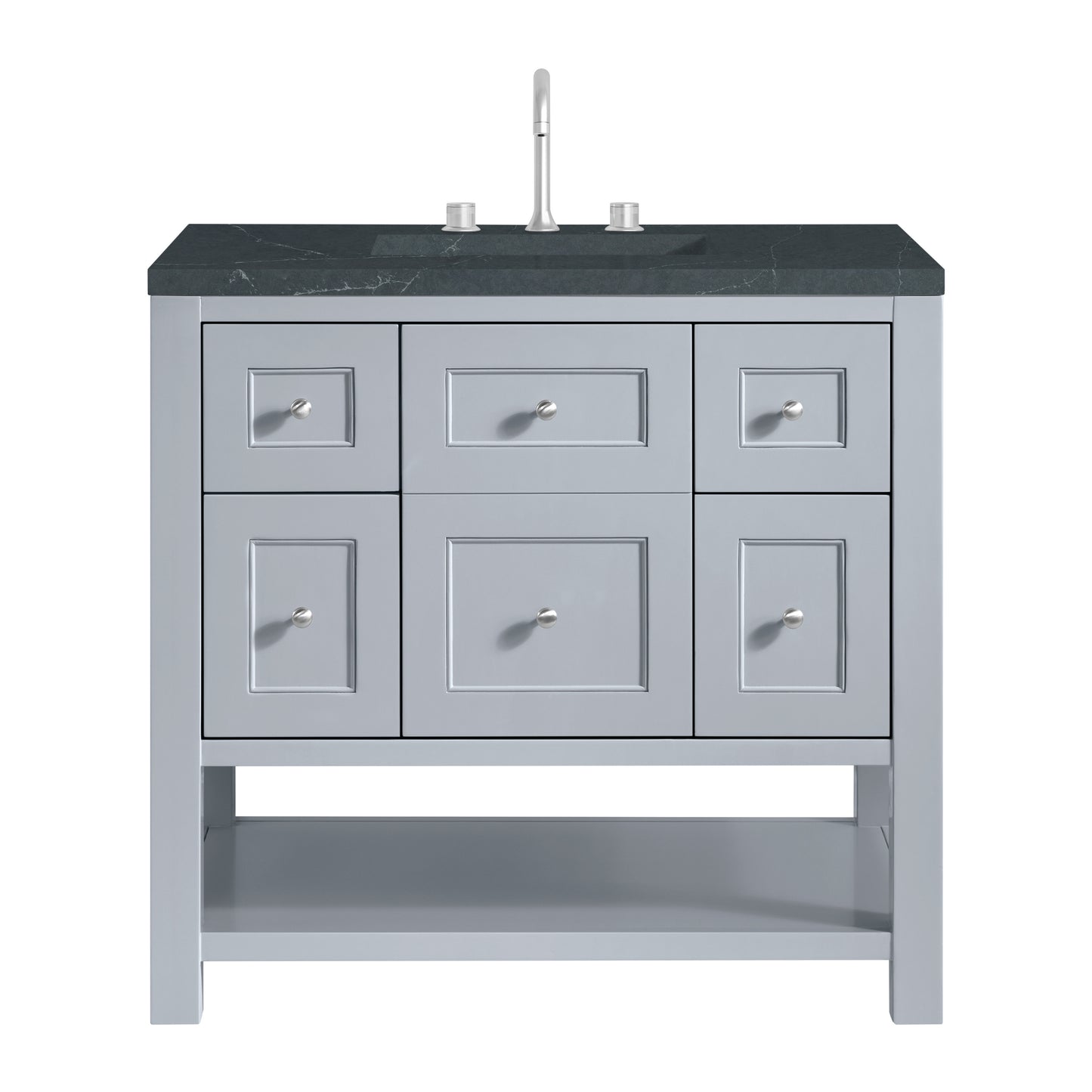 James Martin Breckenridge 36" Single Vanity w/ 3CM Countertop