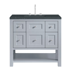 James Martin Breckenridge 36" Single Vanity w/ 3CM Countertop