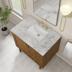 James Martin Laurent 36" Single Vanity with 3 CM Countertop