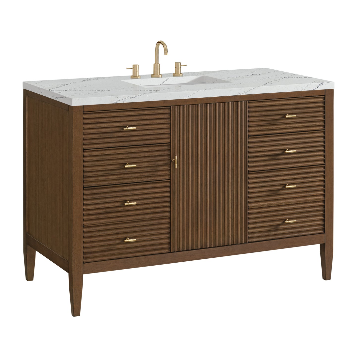 James Martin 48" Myrrin Vanity, W/ 3CM Top