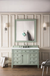 James Martin Brittany 48" Single Vanity with 3 CM Countertop & FreePower Wireless Charger