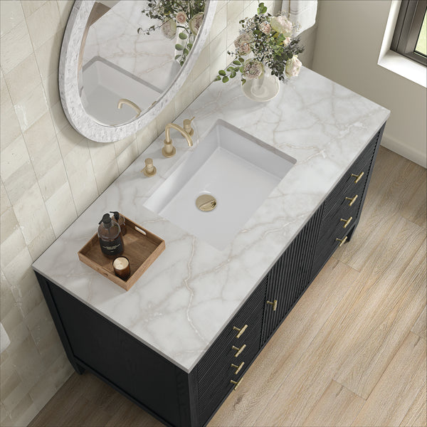 James Martin Myrrin 48" Single Vanity with 3 CM Countertop