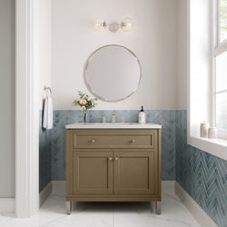 James Martin Chicago 36" Single Vanity with 3 CM Countertop