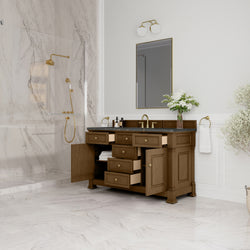 James Martin Brookfield 60" Single Vanity with 3CM Countertop & FreePower Wireless Charger